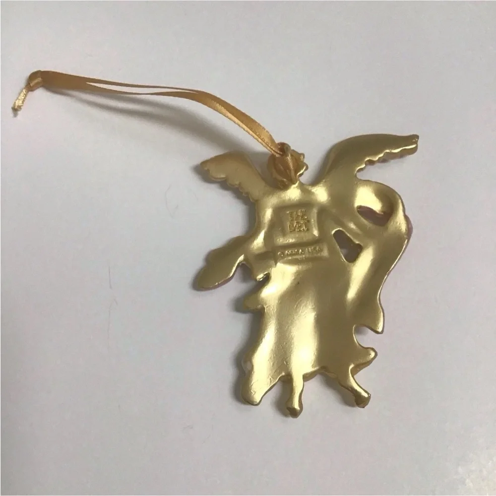 The Met New York Museum of Art 2018 Angel Christmas Tree Ornament Gold USA NEW - Picture 9 of 16